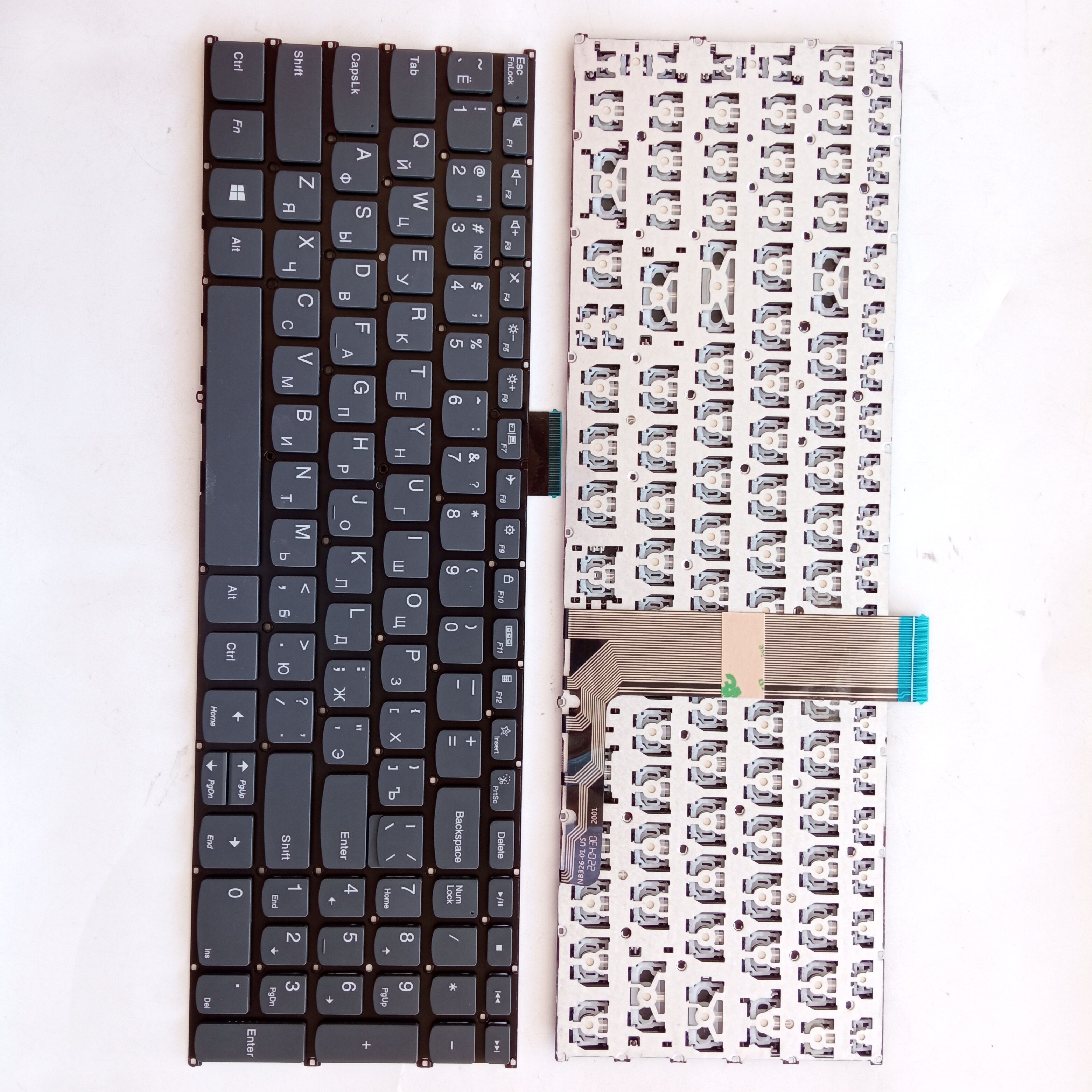 Picture of New Replacement Laptop Keyboard For LENOVO AIR 15 2020/S550-15/ideapad 5-15 Grey (OEM) RU Layout